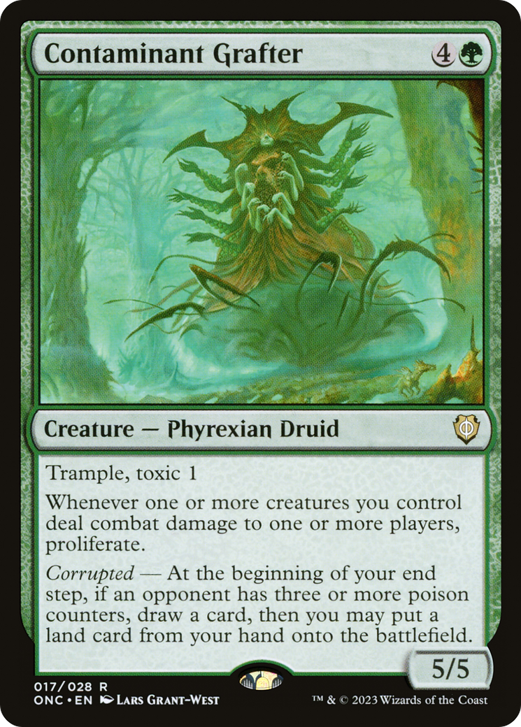 Contaminant Grafter [Phyrexia: All Will Be One Commander] - The Mythic Store | 24h Order Processing