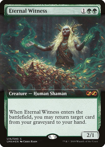 Eternal Witness (Topper) [Ultimate Masters Box Topper] - The Mythic Store | 24h Order Processing