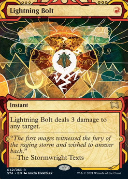 Lightning Bolt (Foil Etched) [Strixhaven: Mystical Archive] - The Mythic Store | 24h Order Processing