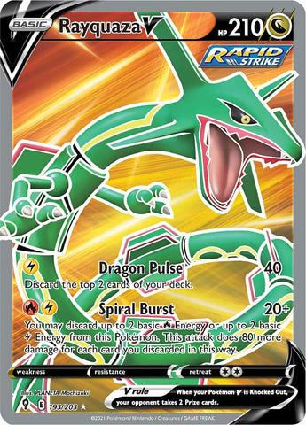 Rayquaza V (193/203) [Sword & Shield: Evolving Skies] - The Mythic Store | 24h Order Processing