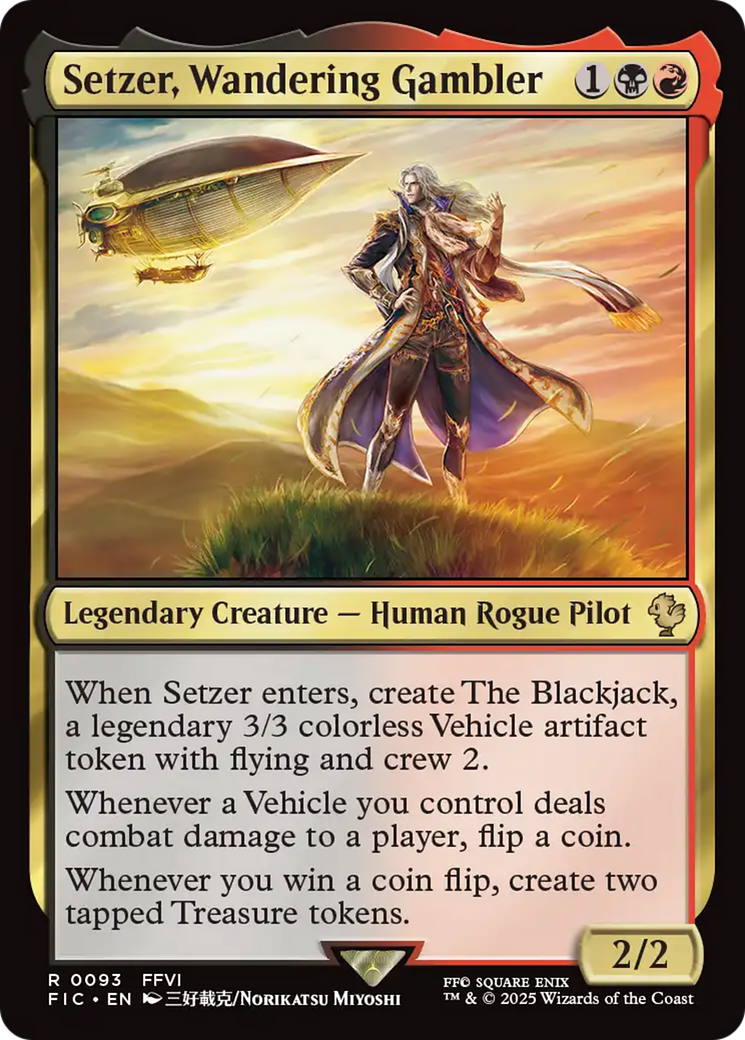Setzer, Wandering Gambler [FINAL FANTASY Commander] - The Mythic Store | 24h Order Processing
