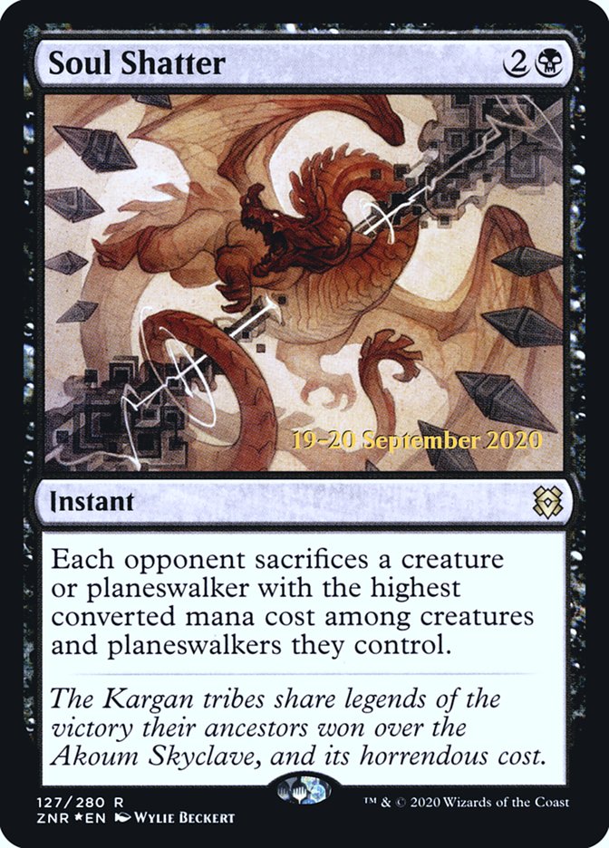 Soul Shatter [Zendikar Rising Prerelease Promos] - The Mythic Store | 24h Order Processing