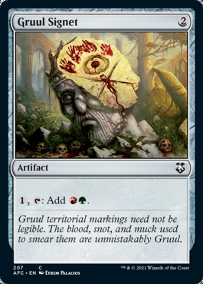 Gruul Signet [Dungeons & Dragons: Adventures in the Forgotten Realms Commander] - The Mythic Store | 24h Order Processing