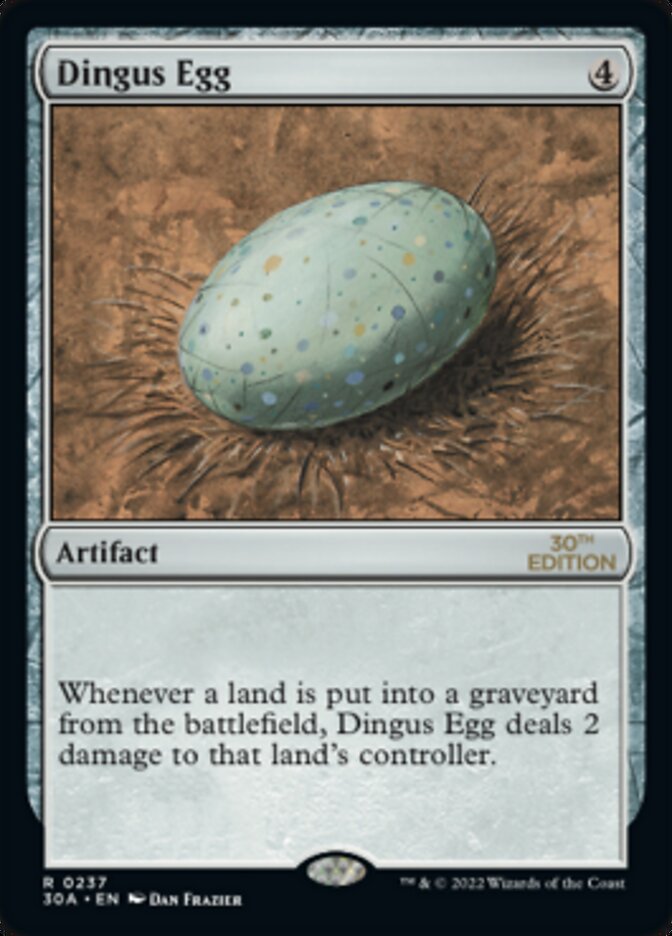 Dingus Egg [30th Anniversary Edition] - The Mythic Store | 24h Order Processing