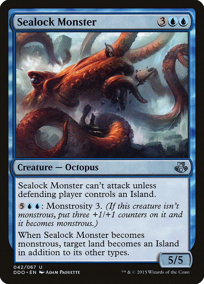 Sealock Monster [Duel Decks: Elspeth vs. Kiora] - The Mythic Store | 24h Order Processing