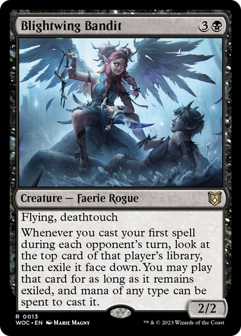 Blightwing Bandit [Wilds of Eldraine Commander] - The Mythic Store | 24h Order Processing