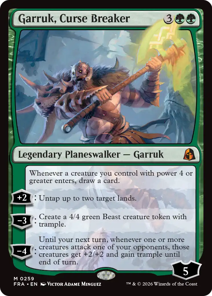 Garruk, Curse Breaker [Reality Fracture] - The Mythic Store | 24h Order Processing