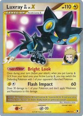 Luxray GL LV.X (109/111) (Crowned Tiger - Tsubasa Nakamura) [World Championships 2009] - The Mythic Store | 24h Order Processing
