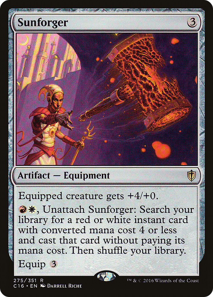 Sunforger [Commander 2016] - The Mythic Store | 24h Order Processing