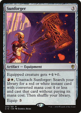 Sunforger [Commander 2016] - The Mythic Store | 24h Order Processing