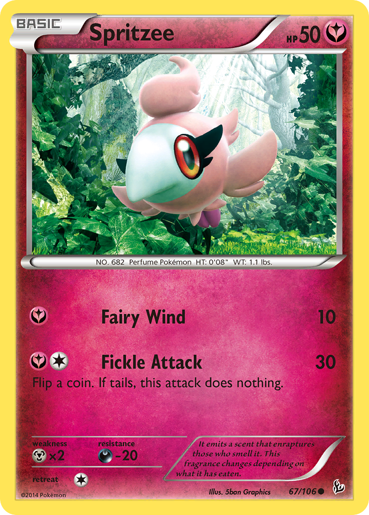 Spritzee (67/106) [XY: Flashfire] - The Mythic Store | 24h Order Processing