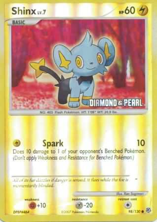 Shinx (98/130) [Burger King Promos: 2008 Collection] - The Mythic Store | 24h Order Processing