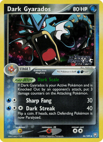 Dark Gyarados (36/109) (Stamped) [EX: Team Rocket Returns] - The Mythic Store | 24h Order Processing