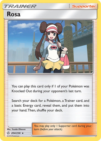 Rosa (204/236) (Theme Deck Exclusive) [Sun & Moon: Cosmic Eclipse] - The Mythic Store | 24h Order Processing