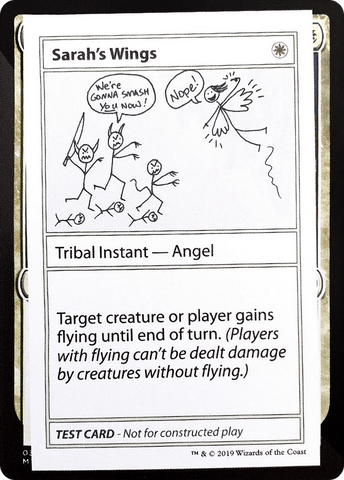 Sarah's Wings (2021 Edition) [Mystery Booster Playtest Cards] - The Mythic Store | 24h Order Processing