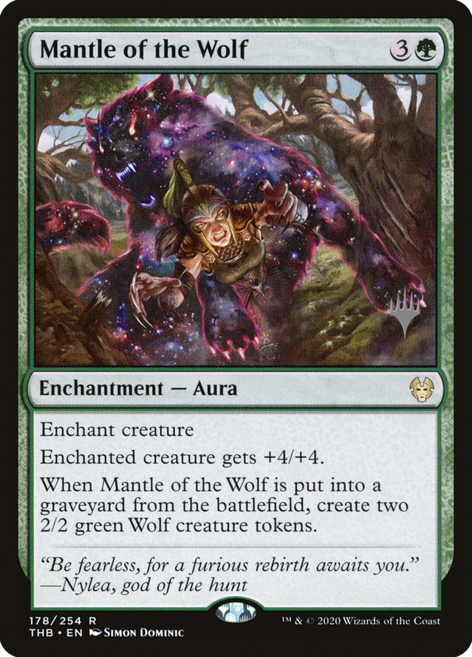 Mantle of the Wolf (Promo Pack) [Theros Beyond Death Promos] - The Mythic Store | 24h Order Processing