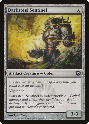 Darksteel Sentinel [Scars of Mirrodin] - The Mythic Store | 24h Order Processing