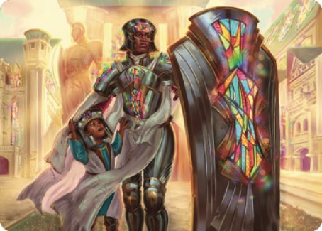 Guardian of New Benalia Art Card [Dominaria United Art Series] - The Mythic Store | 24h Order Processing