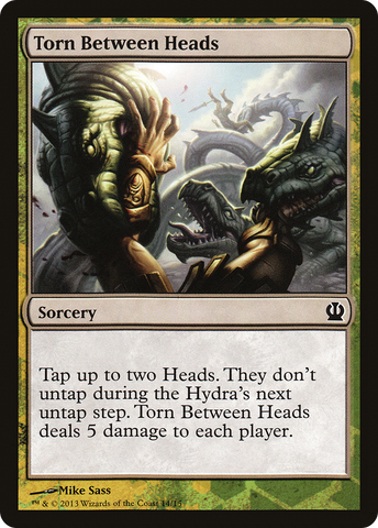 Torn Between Heads [Theros Face the Hydra] - The Mythic Store | 24h Order Processing