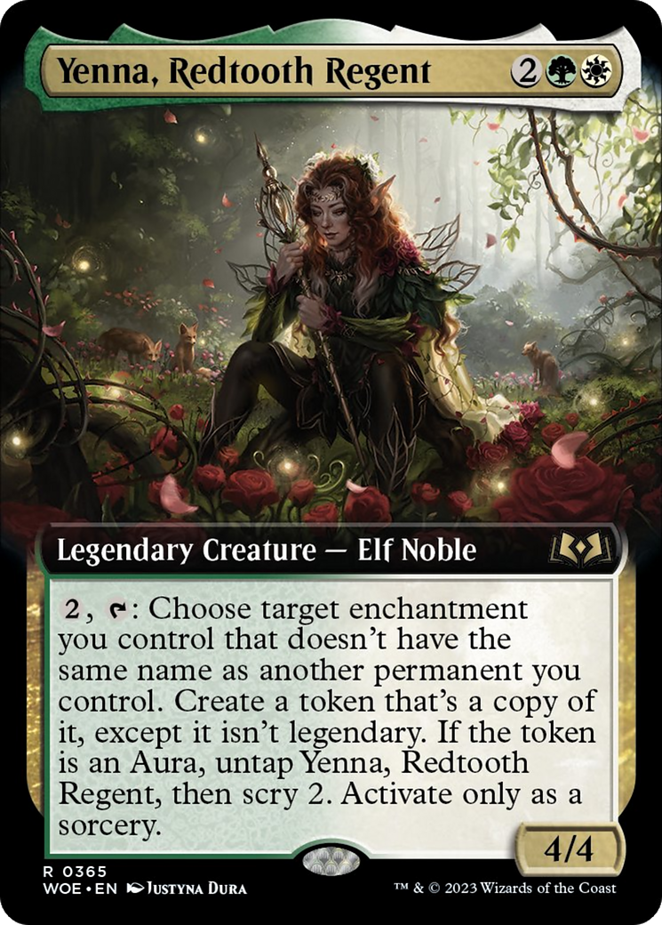 Yenna, Redtooth Regent (Extended Art) [Wilds of Eldraine] - The Mythic Store | 24h Order Processing