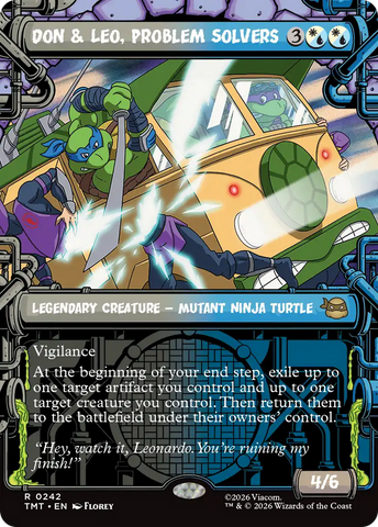 Don & Leo, Problem Solvers (Showcase) [Teenage Mutant Ninja Turtles] - The Mythic Store | 24h Order Processing