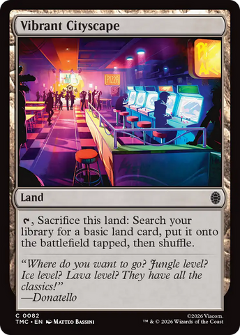 Vibrant Cityscape [Teenage Mutant Ninja Turtles Commander] - The Mythic Store | 24h Order Processing