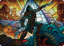 Astor, Bearer of Blades Art Card [Dominaria United Art Series] - The Mythic Store | 24h Order Processing