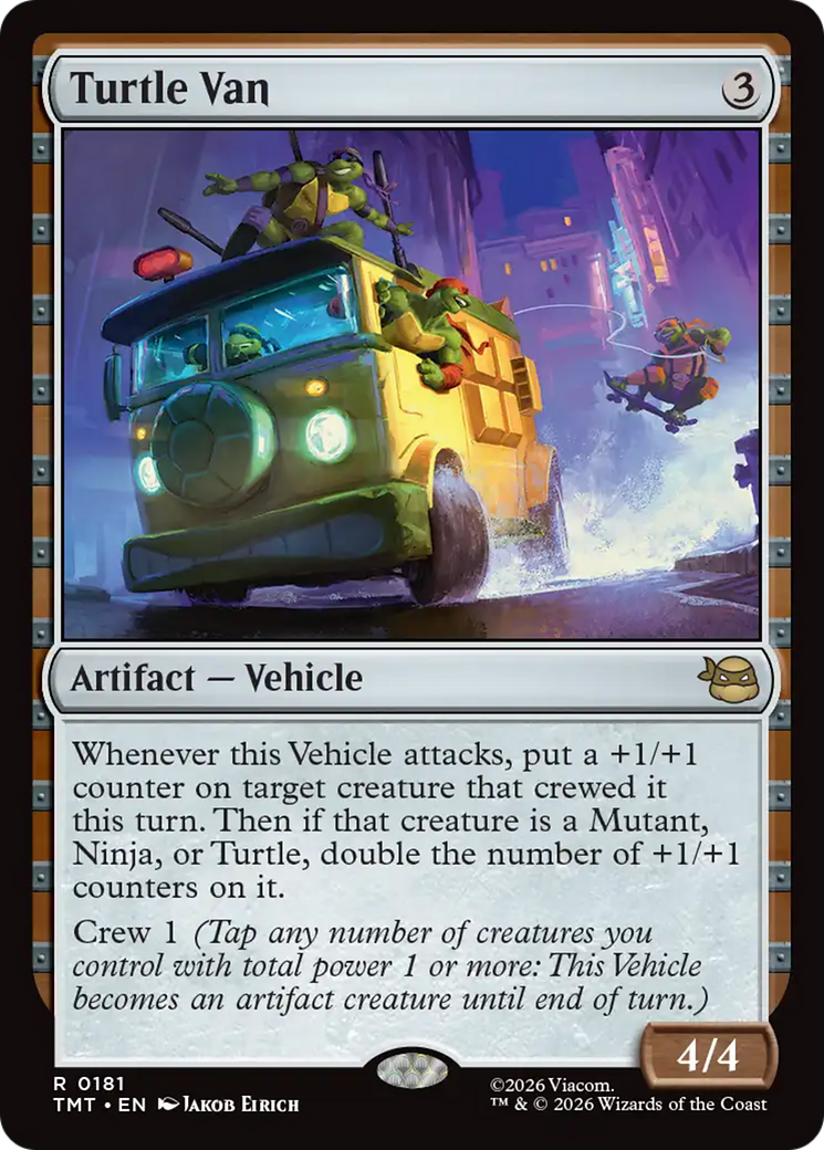 Turtle Van [Teenage Mutant Ninja Turtles] - The Mythic Store | 24h Order Processing