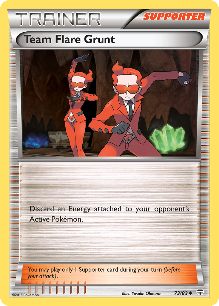 Team Flare Grunt (73/83) [XY: Generations] - The Mythic Store | 24h Order Processing