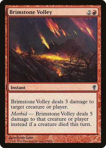 Brimstone Volley [Conspiracy] - The Mythic Store | 24h Order Processing