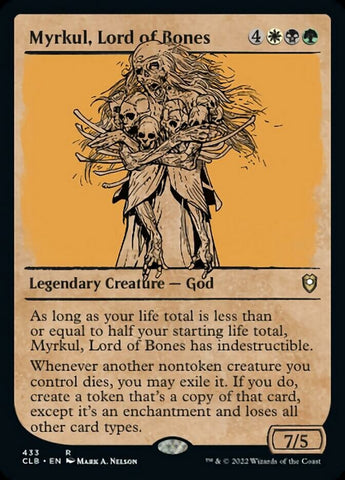 Myrkul, Lord of Bones (Showcase) [Commander Legends: Battle for Baldur's Gate] - The Mythic Store | 24h Order Processing