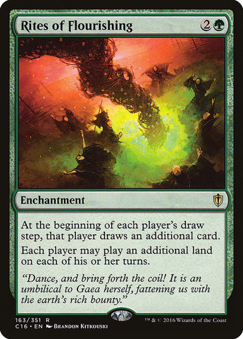 Rites of Flourishing [Commander 2016] - The Mythic Store | 24h Order Processing
