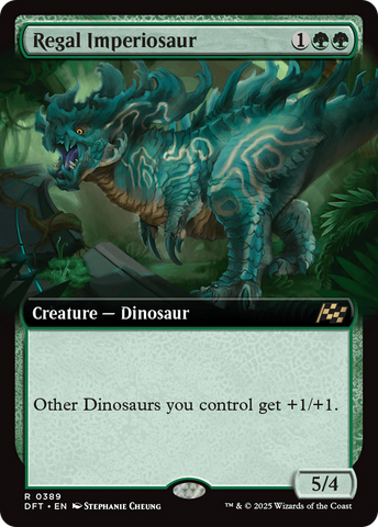 Regal Imperiosaur (Extended Art) [Aetherdrift] - The Mythic Store | 24h Order Processing