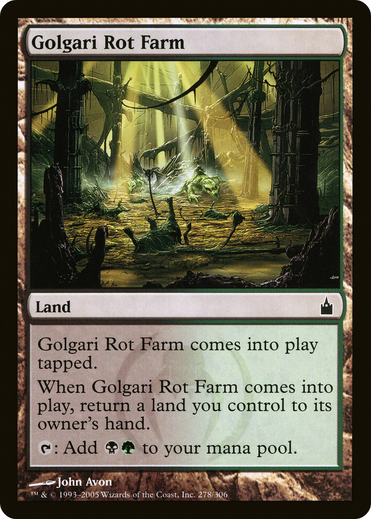 Golgari Rot Farm [Ravnica: City of Guilds] - The Mythic Store | 24h Order Processing