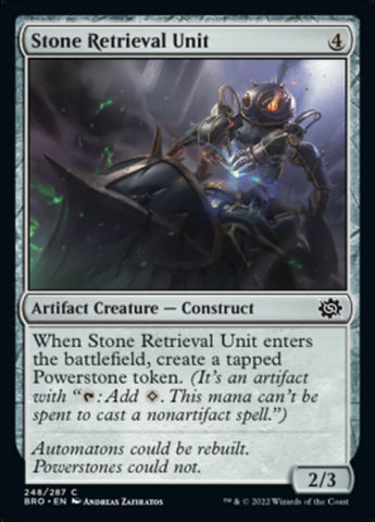Stone Retrieval Unit [The Brothers' War] - The Mythic Store | 24h Order Processing