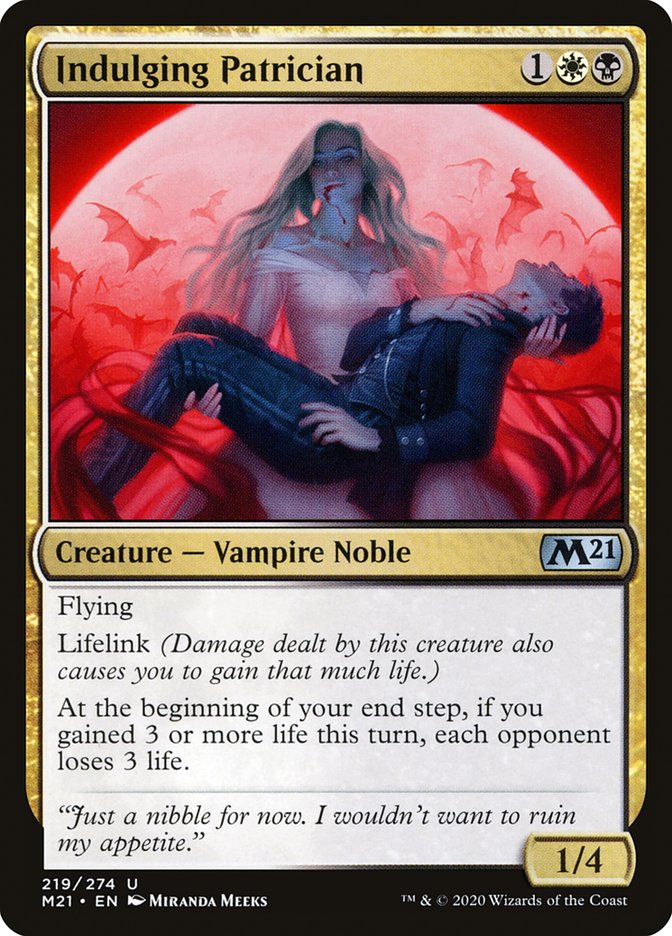 Indulging Patrician [Core Set 2021] - The Mythic Store | 24h Order Processing