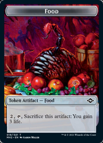 Food (18) // Goblin Double-Sided Token [Modern Horizons 2 Tokens] - The Mythic Store | 24h Order Processing