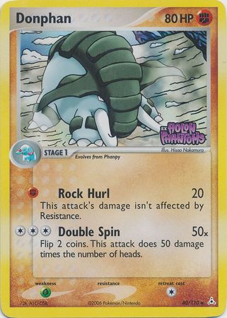Donphan (40/110) (Stamped) [EX: Holon Phantoms] - The Mythic Store | 24h Order Processing