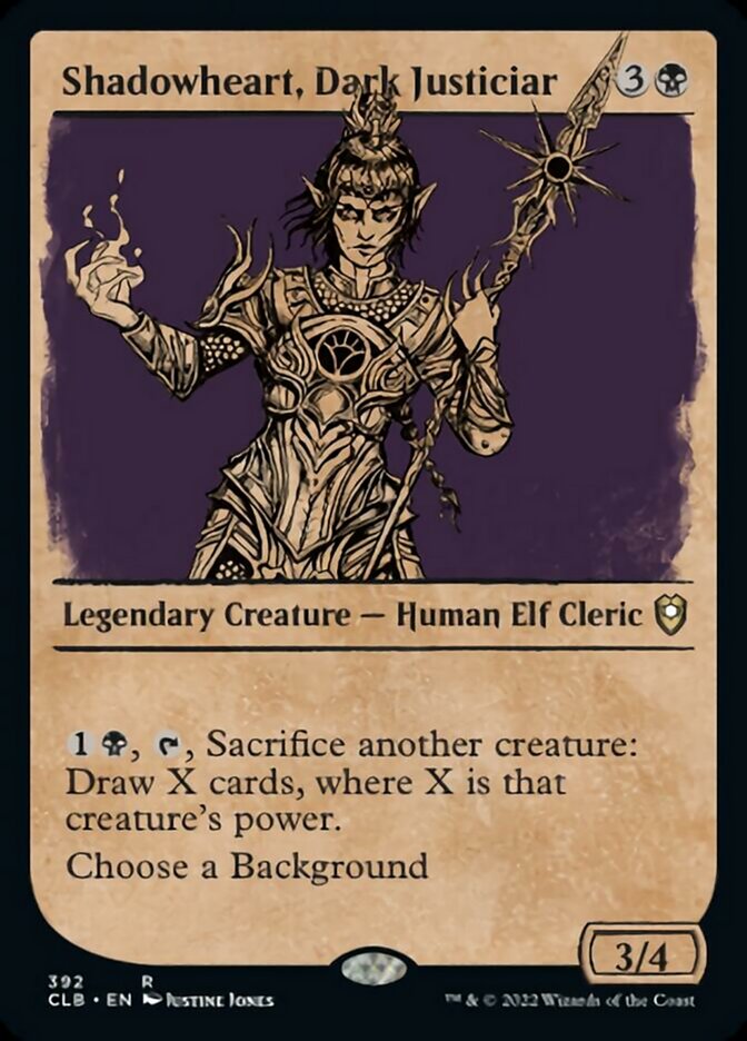 Shadowheart, Dark Justiciar (Showcase) [Commander Legends: Battle for Baldur's Gate] - The Mythic Store | 24h Order Processing