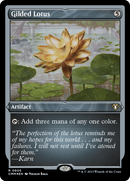 Gilded Lotus (Foil Etched) [Commander Masters] - The Mythic Store | 24h Order Processing