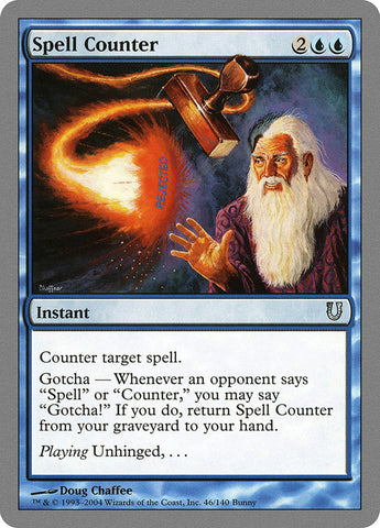 Spell Counter [Unhinged] - The Mythic Store | 24h Order Processing