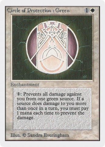 Circle of Protection: Green [Unlimited Edition] - The Mythic Store | 24h Order Processing