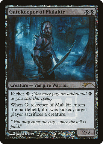 Gatekeeper of Malakir [Friday Night Magic 2010] - The Mythic Store | 24h Order Processing