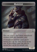 Manifest // Copy Double-Sided Token [Streets of New Capenna Commander Tokens] - The Mythic Store | 24h Order Processing