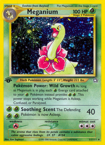 Meganium (11/111) [Neo Genesis 1st Edition] - The Mythic Store | 24h Order Processing