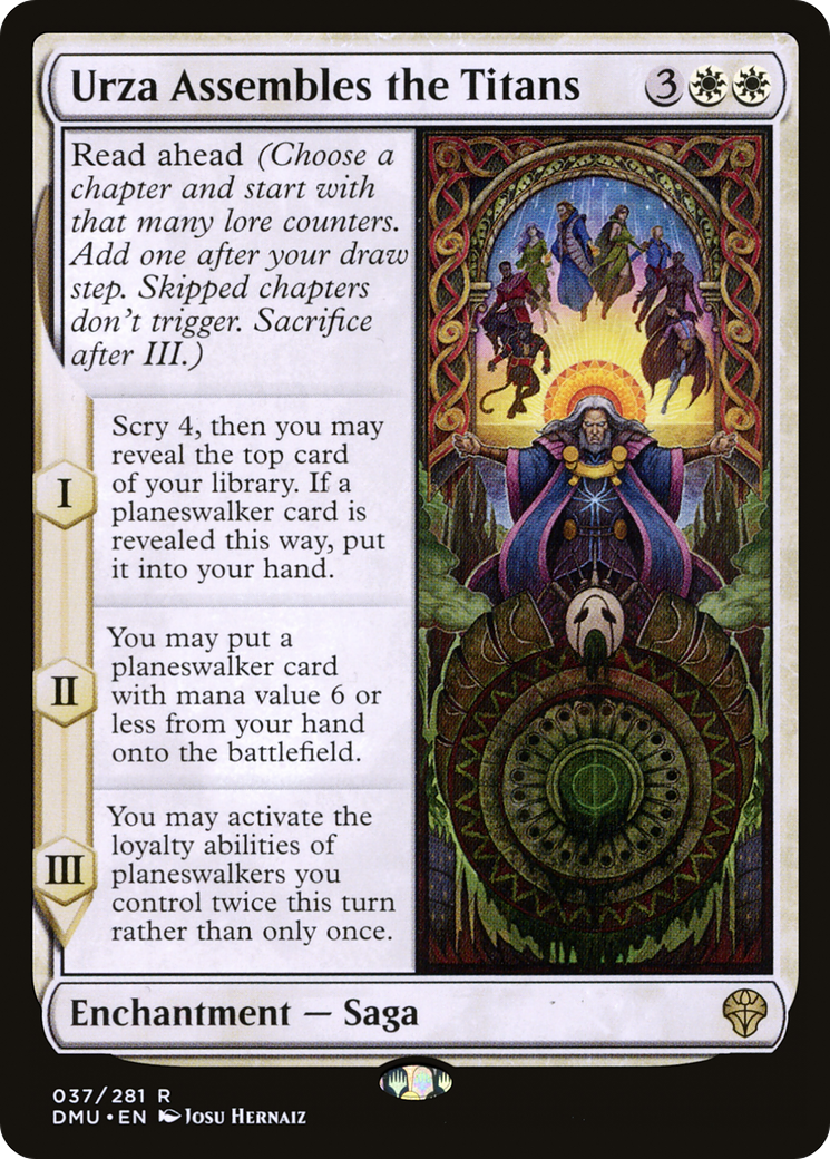 Urza Assembles the Titans [Dominaria United] - The Mythic Store | 24h Order Processing