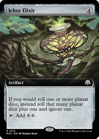 Ichor Elixir (Extended Art) [March of the Machine Commander] - The Mythic Store | 24h Order Processing