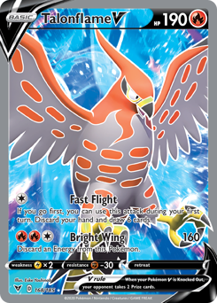 Talonflame V (168/185) [Sword & Shield: Vivid Voltage] - The Mythic Store | 24h Order Processing