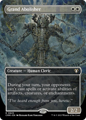 Grand Abolisher (Borderless Alternate Art) [Commander Masters] - The Mythic Store | 24h Order Processing