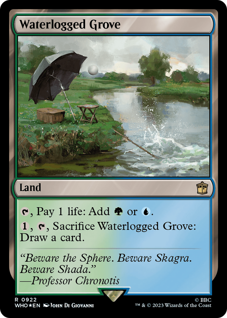 Waterlogged Grove (Surge Foil) [Doctor Who] - The Mythic Store | 24h Order Processing